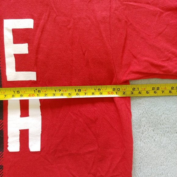 2019 NBA Playoffs Toronto Raptors We the North red T-shirt adult size L - Picture 4 of 5